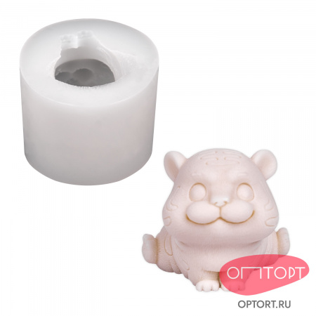 Силиконовый молд 3D «Тигренок 2»