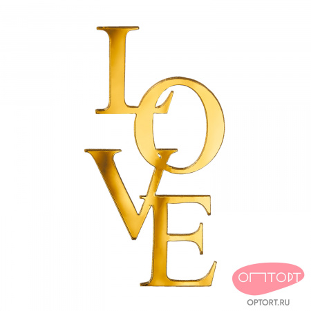 Украшение надпись для торта «Love» №1