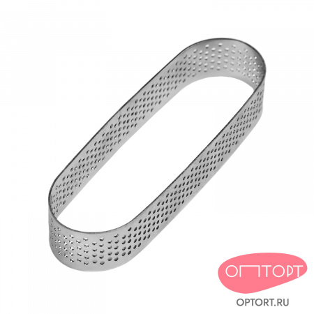 Овал для выпечки перфорированный (11,9х3,5 см, h-2 см)