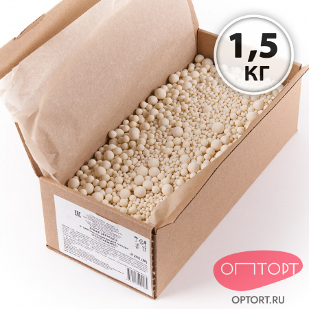 Драже зерновое в кондитерской глазури (258М, Белоснежное) 1,5 кг